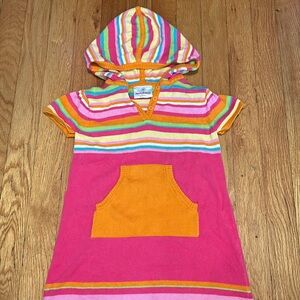 Hanna Anderssen Striped Cotton Sweater Dress 3T